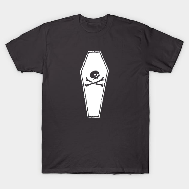 Pirate Coffin T-Shirt by SinisterThreads